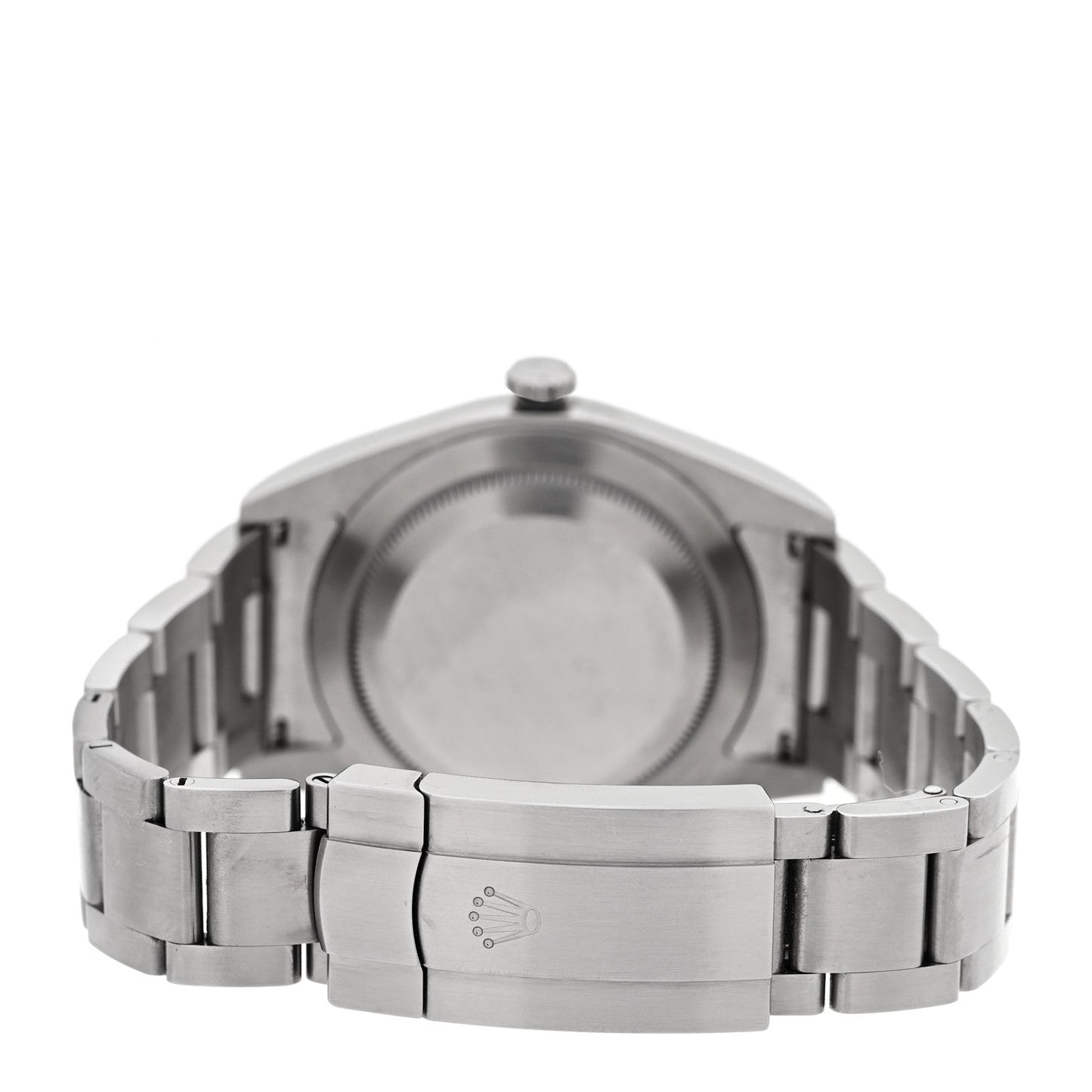 Stainless Steel 39mm Oyster Perpetual Watch Black 114300