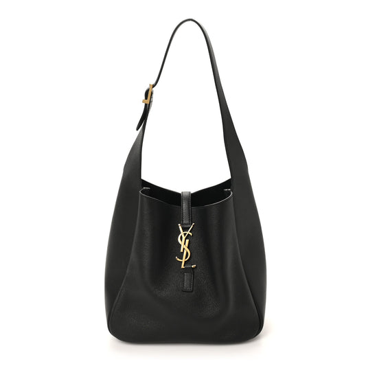 Smooth Calfskin Small Le 5 A 7 Soft Hobo Black