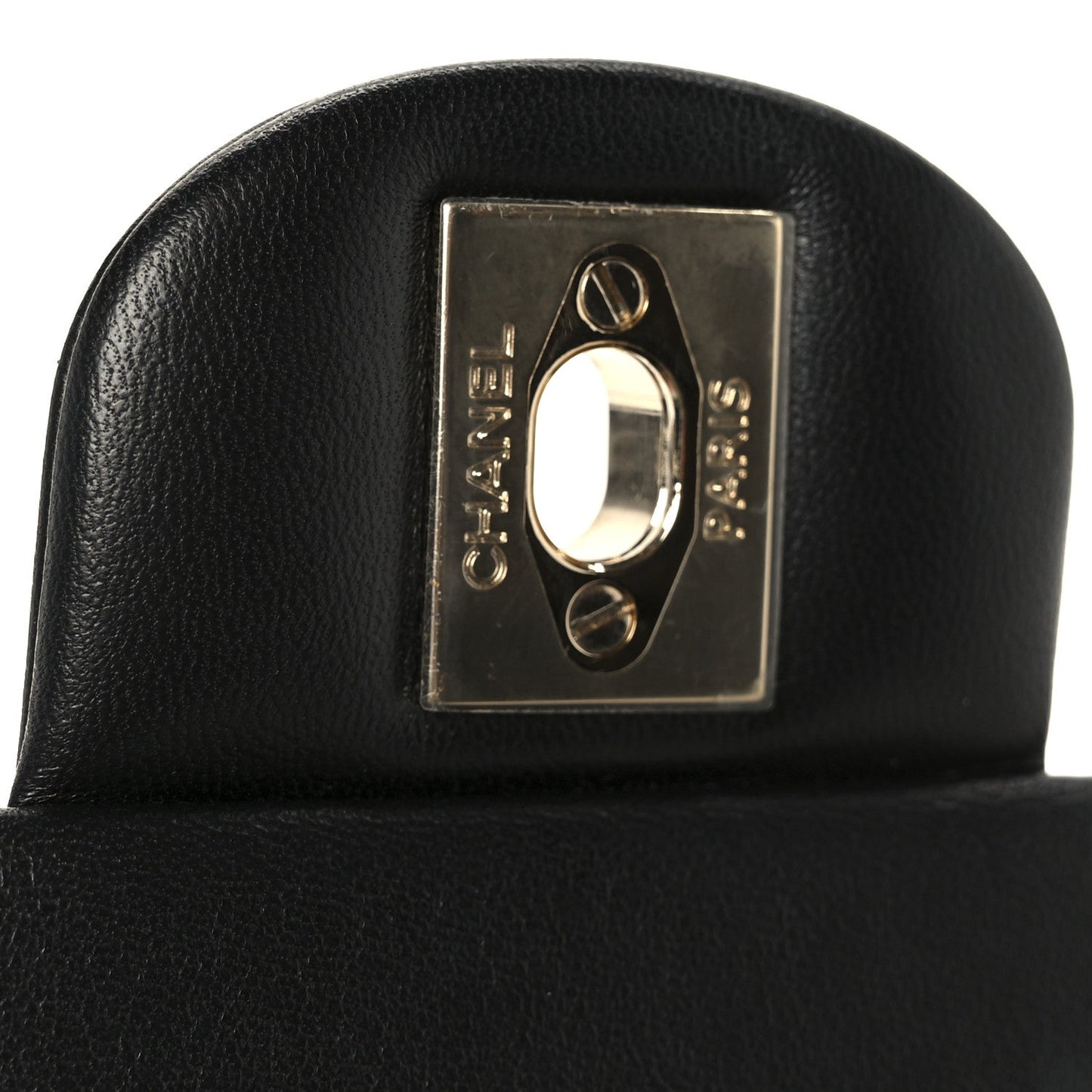 Lambskin Resin Crystal Square Quilted Mini Monacoco Flap Black