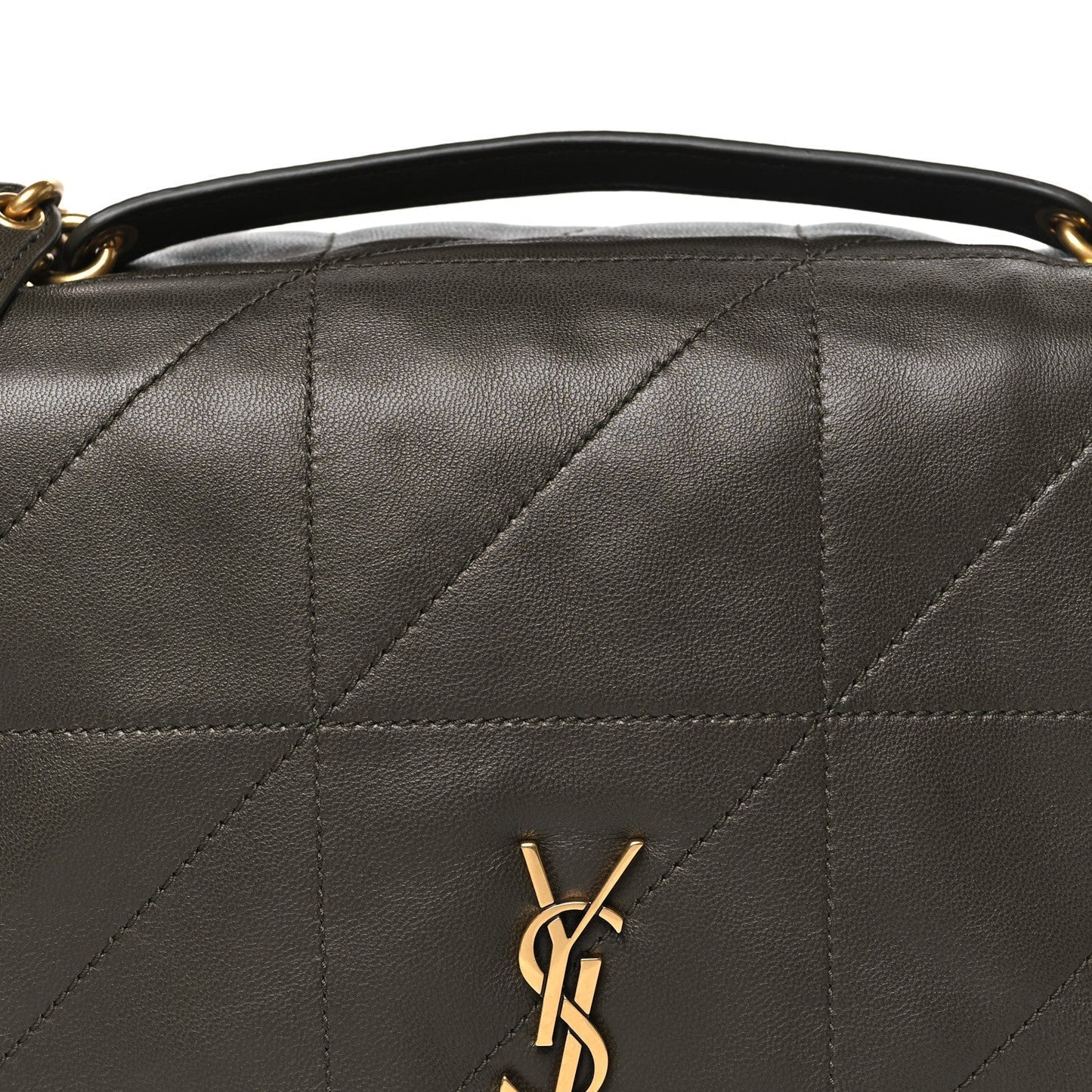 Lambskin Matelasse Monogram Small Jamie 4.3 Light Musk
