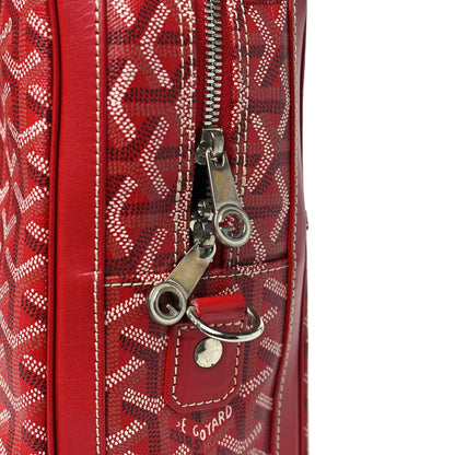 Goyardine Ambassade MM Briefcase Red