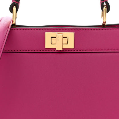 Shiny Nappa Petite Peekaboo I SEE U Satchel Ciclamino Pilar
