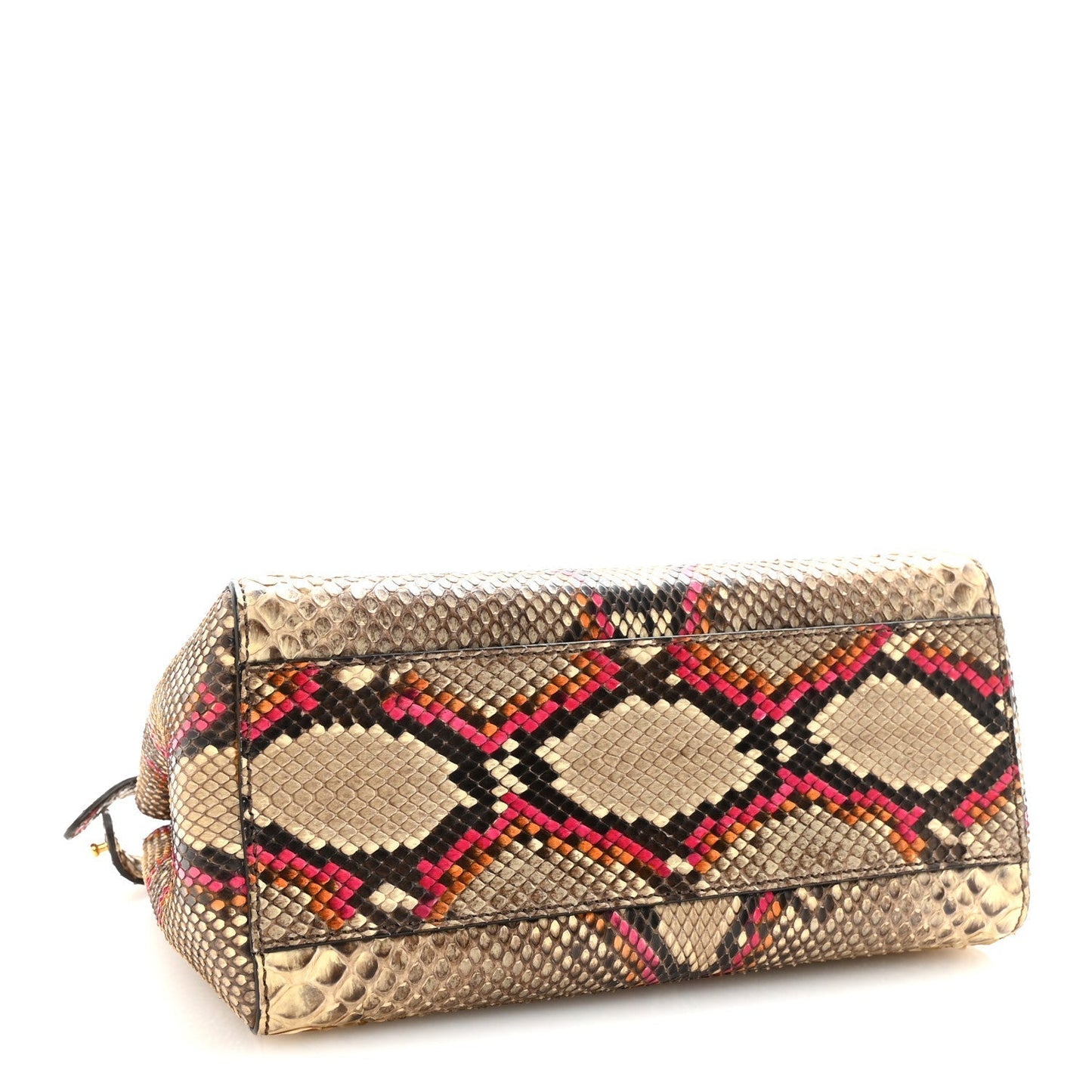 Snakeskin Mini Peekaboo Iconic Satchel Daisy Roccia
