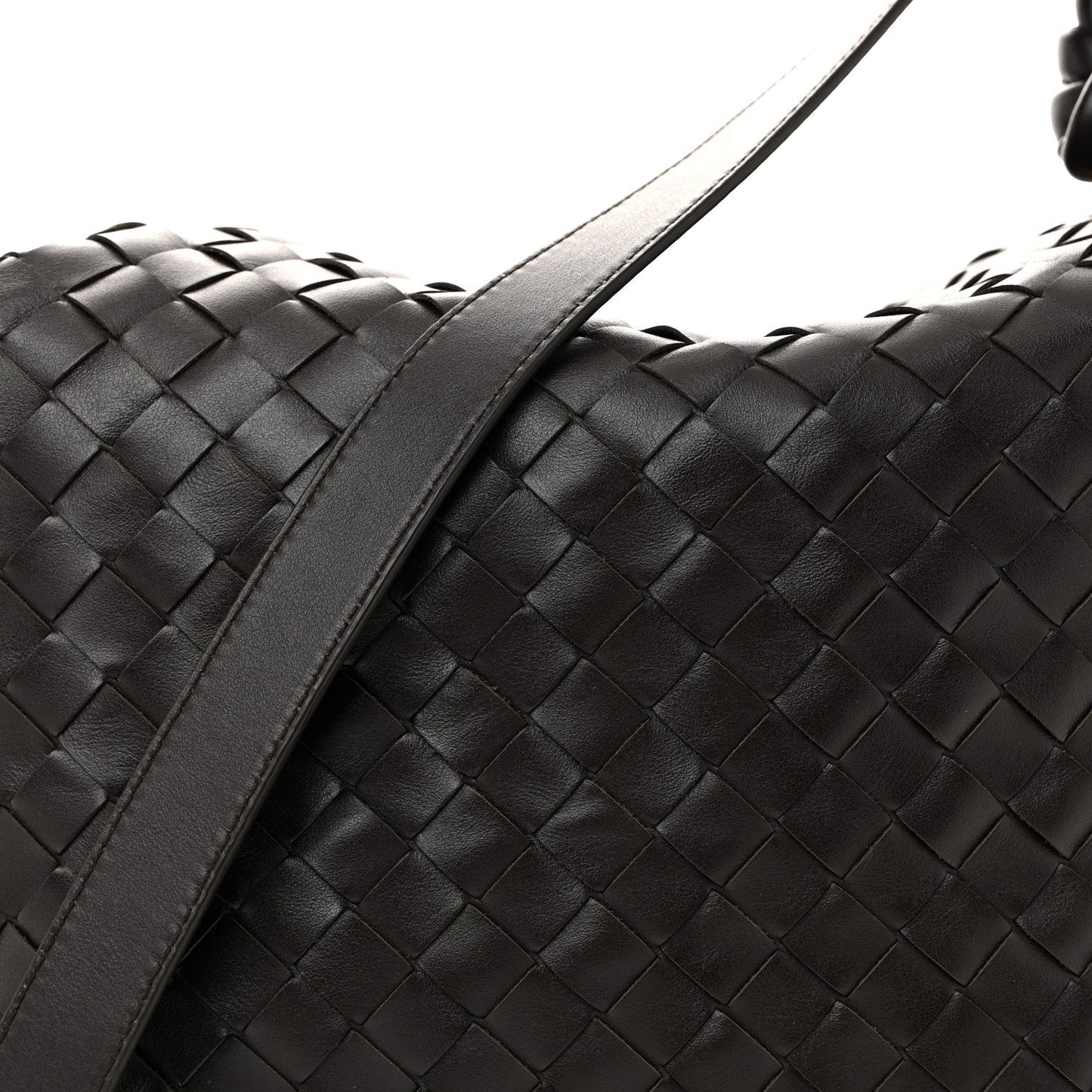 Nappa Intrecciato Medium Loop Weekender Bag Fondant
