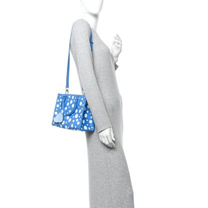 LV X YK Empreinte Monogram Giant Onthego PM Blue White