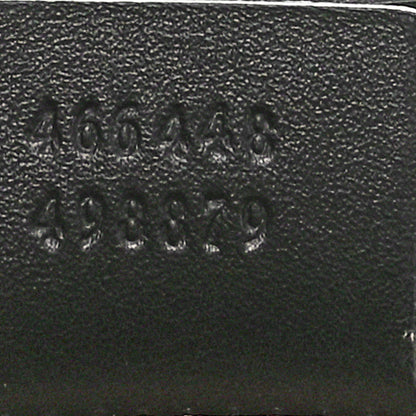 Calfskin Matelasse Maxi GG Marmont Top Handle Shoulder Bag Black