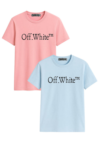 CAMISETA OFF WHIT£