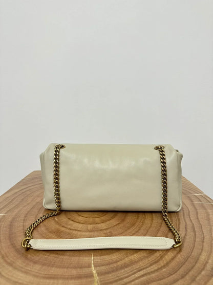 YSL  SAINT LAURENT Calypso chain bag size 26x14x7 cm
