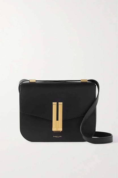 DEMELLIER + NET SUSTAIN Vancouver leather shoulder bag