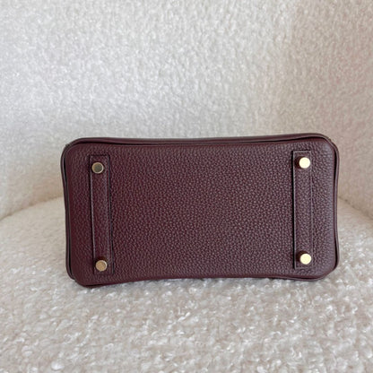 Hermès Birkin 25 Rouge Sellier Togo Bag