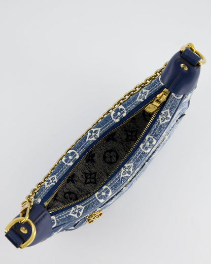 *HOT* Louis Vuitton Denim Monogram Loop Bag