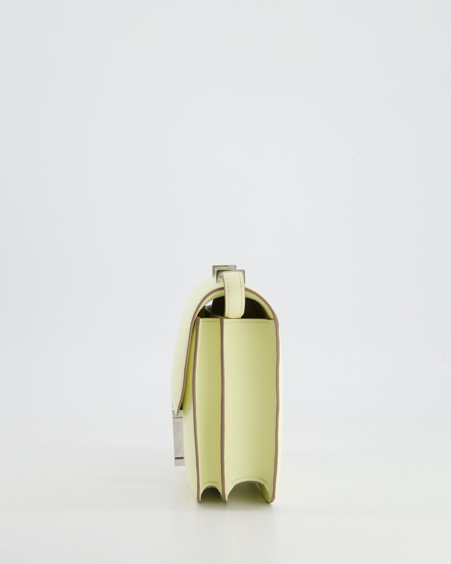*NEW COLOUR* Hermès Constance III Mini 18cm Miroir Bag in Jaune Milton Epsom Leather with Palladium Hardware