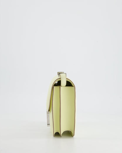 *NEW COLOUR* Hermès Constance III Mini 18cm Miroir Bag in Jaune Milton Epsom Leather with Palladium Hardware