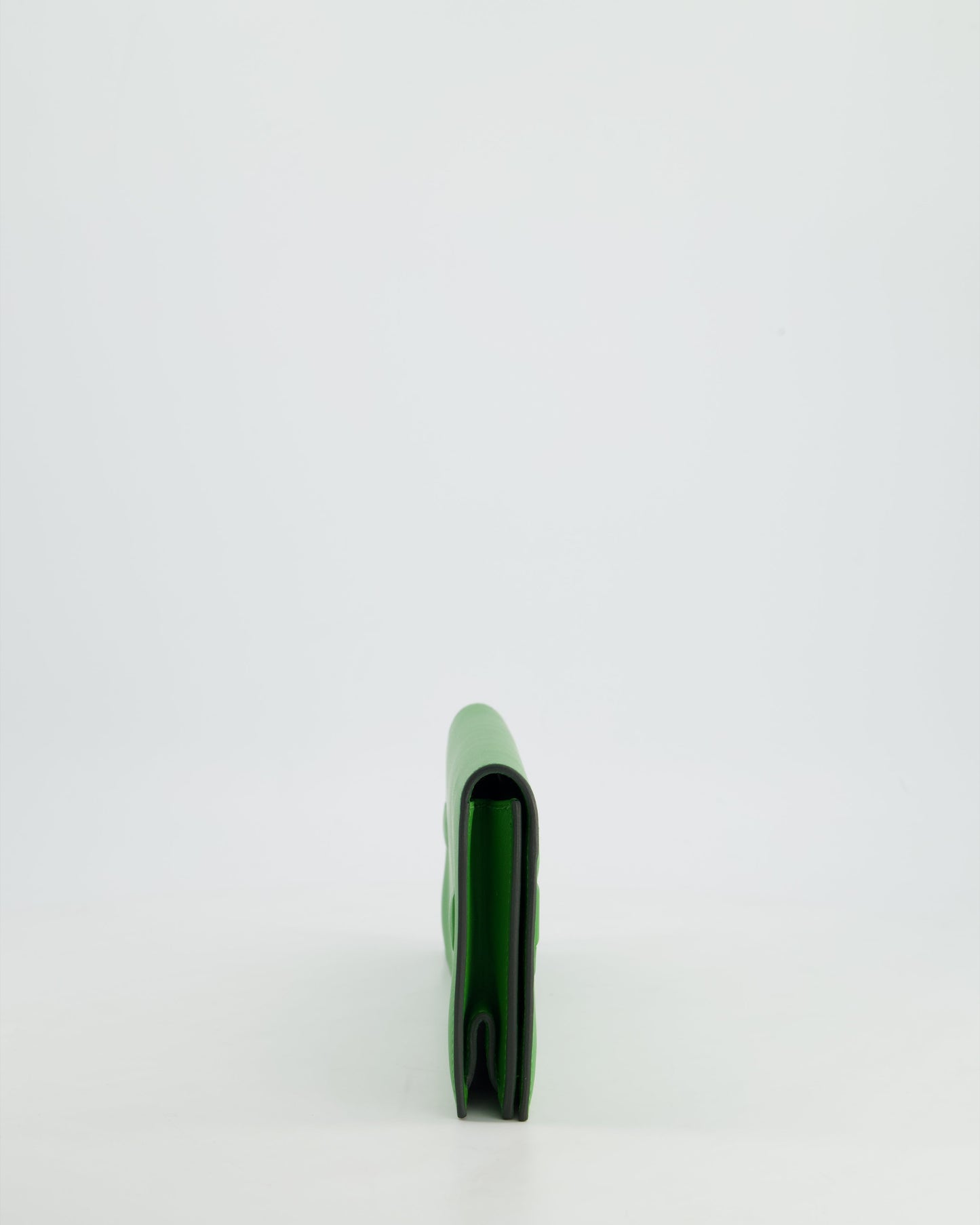 Hermès Birkin Cut Shadow Bag In Vert Yucca Swift Leather