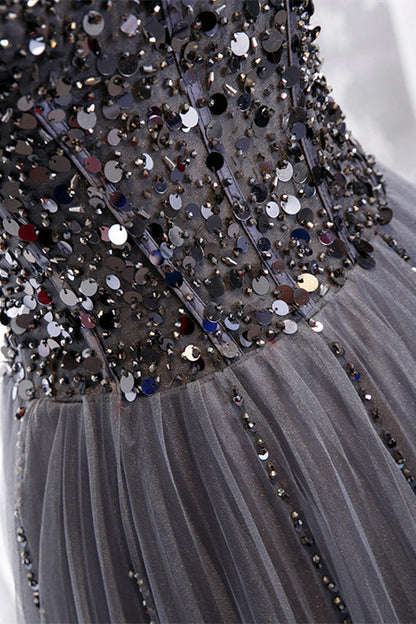 Sweetheart Sleeveless Two Tone Empire Party Prom Dress