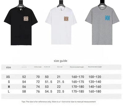 Loewe Boxy Fit T-shirt Cotton