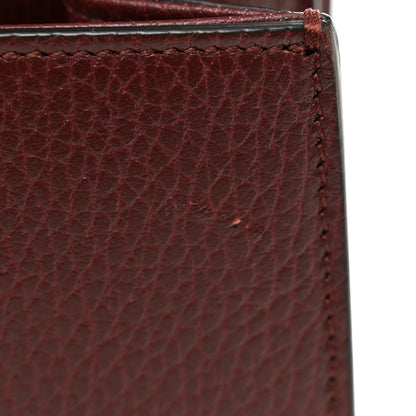 Dollar Calfskin Crystal Web Mini Dionysus Bamboo Top Handle Bag Vintage Bordeaux Black Diamond