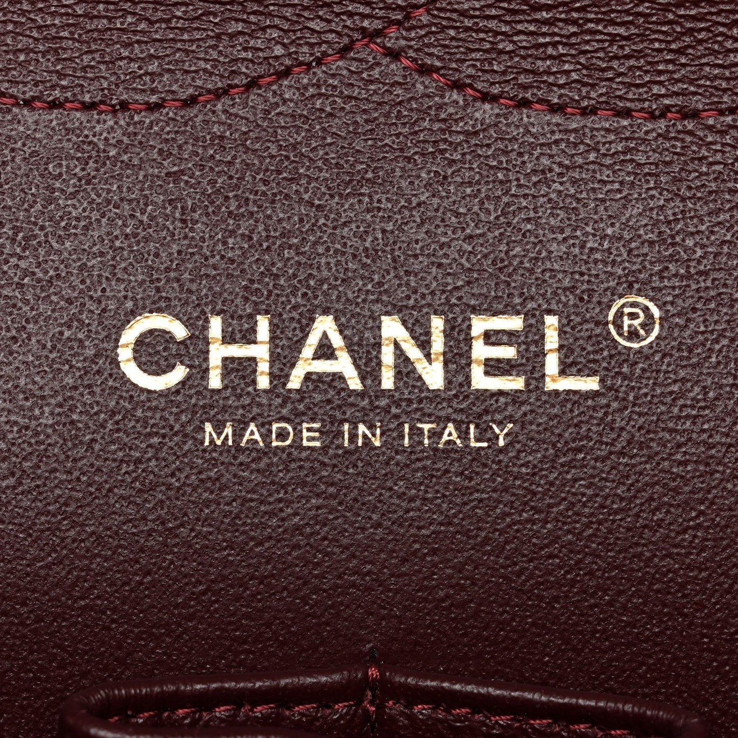 Lambskin Quilted Jumbo Double Flap Black
