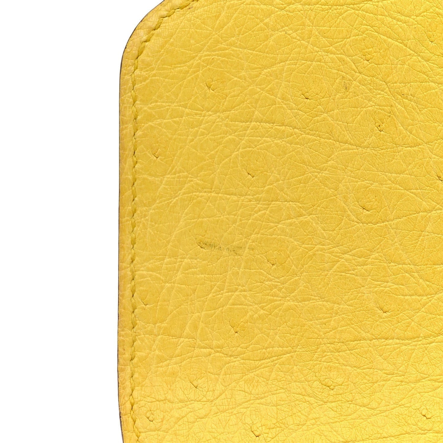 Ostrich Mini Sac Roulis Jaune Citron