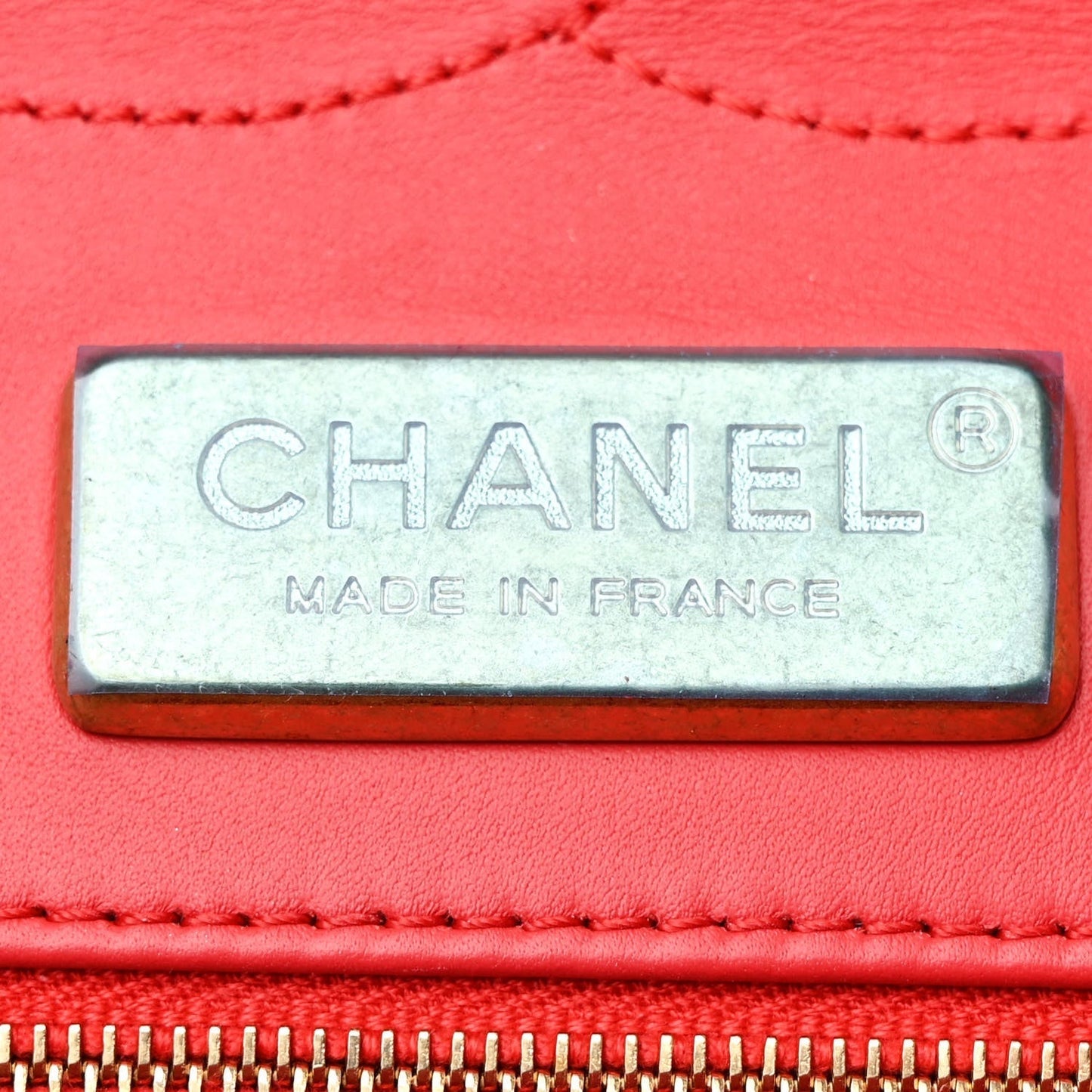 Alligator Jumbo Double Flap Red