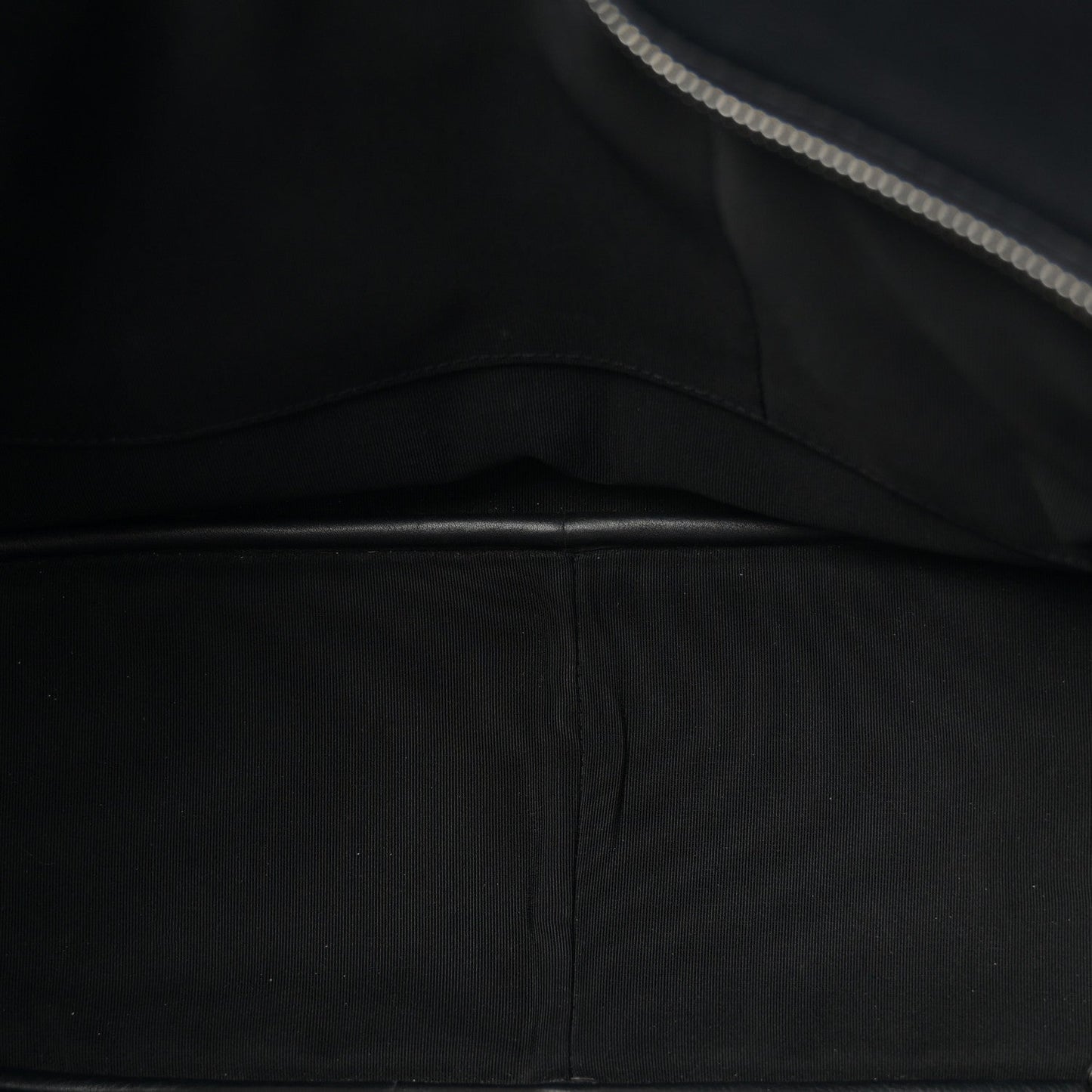 Calfskin Quilted Ultra Pocket Shopping Tote Black