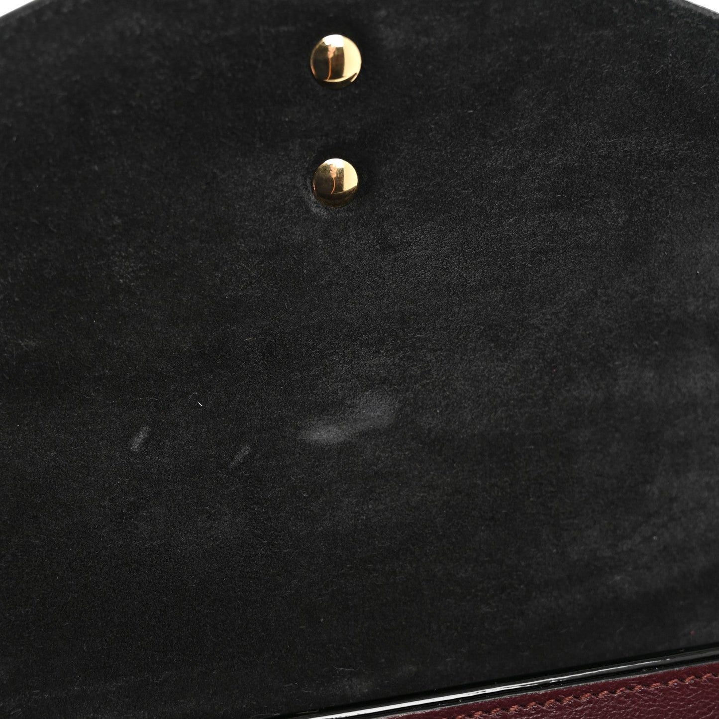 Mousse Top Patent Mini Sylvie 1969 Top Handle Bag Black