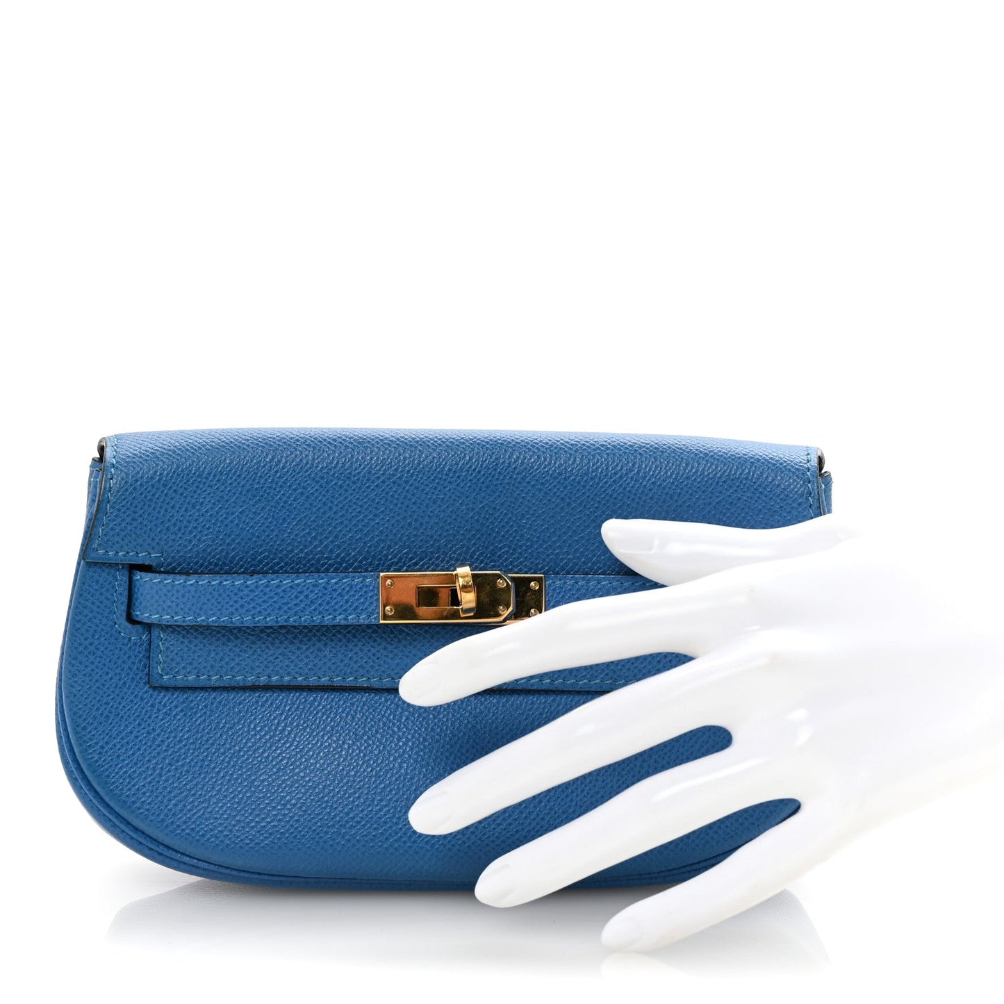 Courchevel Kelly Banana Belt Bag Bleu France
