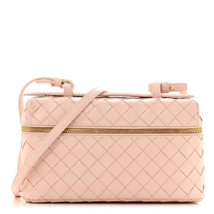 Calfskin Intrecciato Bang Bang Vanity Case Cameo