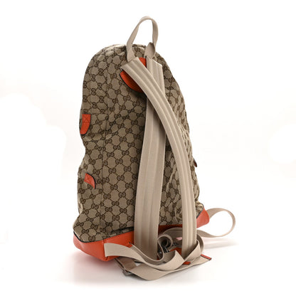 X THE NORTH FACE Monogram Textured Dollar Calfskin Embroidered Beige Ebony Mystic White Deep Orange