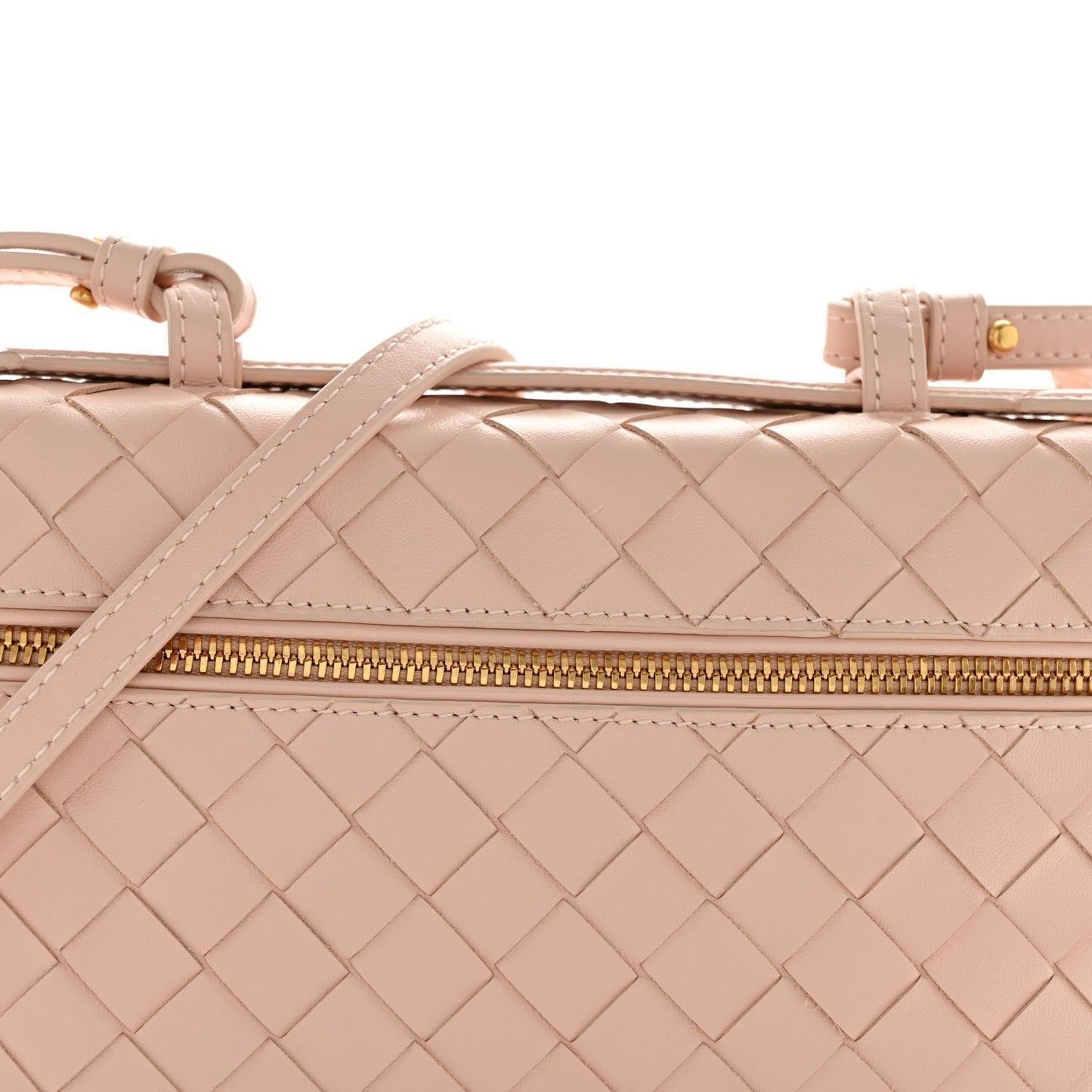Calfskin Intrecciato Bang Bang Vanity Case Cameo