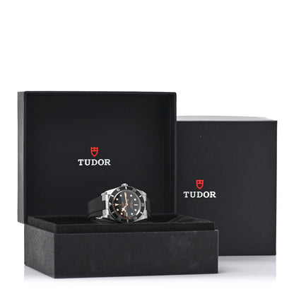 Stainless Steel Rubber 37mm Black Bay Fifty Four Automatic Watch Black 79000N