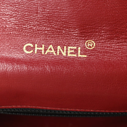 Lambskin Quilted Small Single Flap Black
