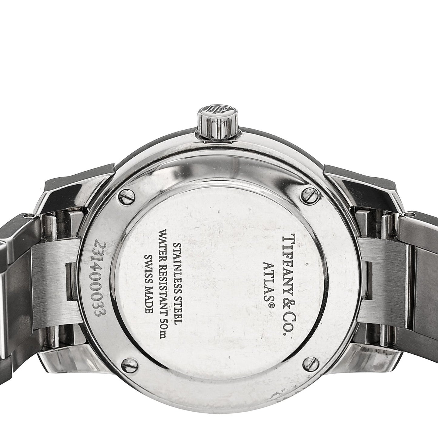 Stainless Steel 29mm Atlas 2-Hand Quartz Watch