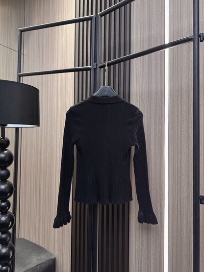 Miumiu 2025 V- Cardigan Cotton Wool