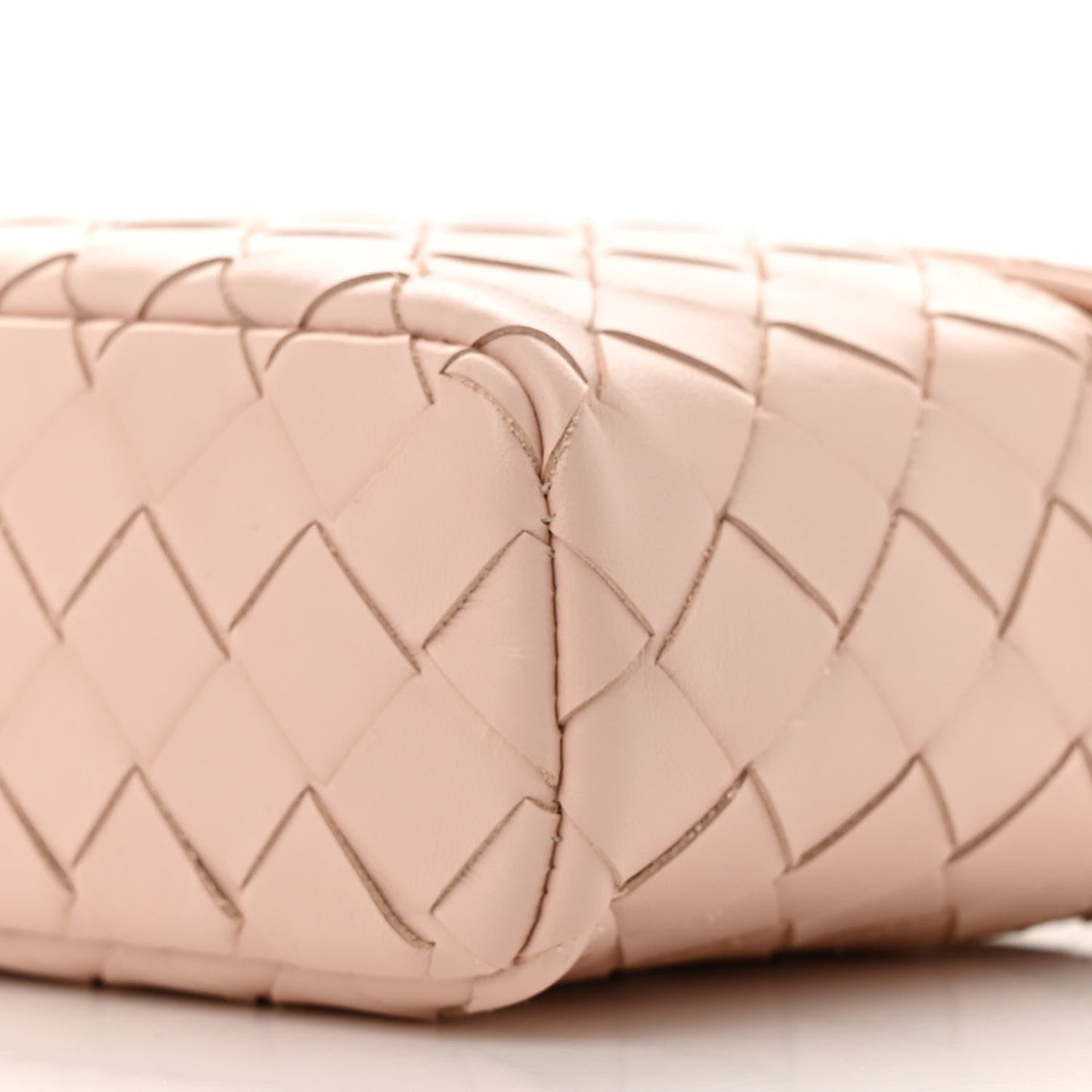 Calfskin Intrecciato Bang Bang Vanity Case Cameo