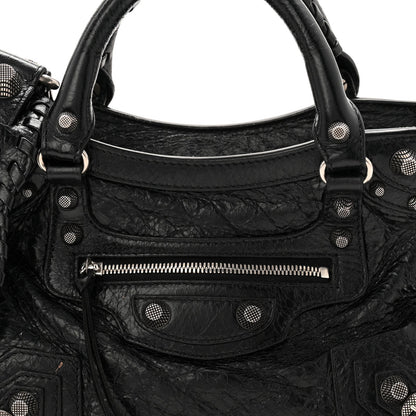 Agneau Arena Neo Cagole Handbag XS Black