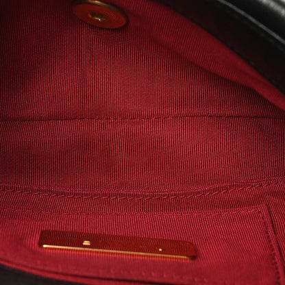 Lambskin Quilted Chanel 19 Waist Bag Black