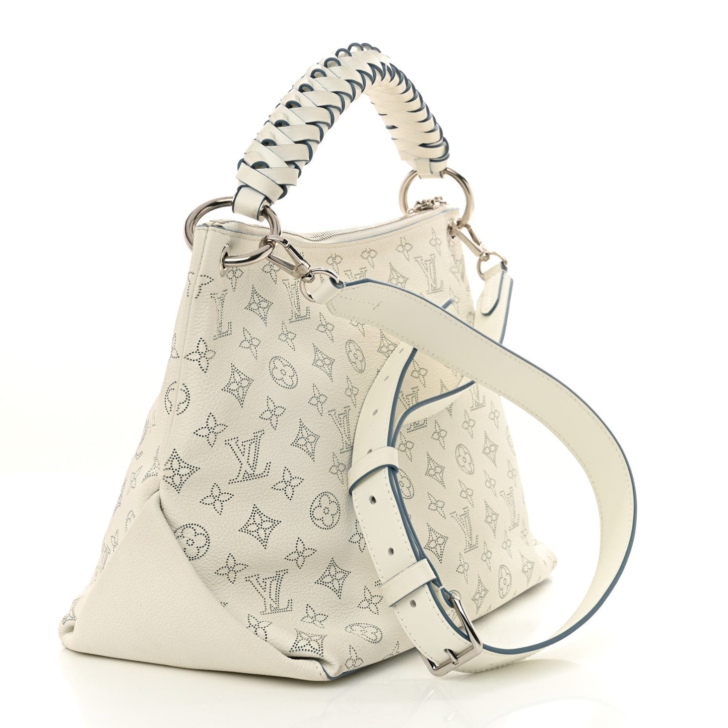 Mahina Beaubourg Hobo MM Snow Orage Blue