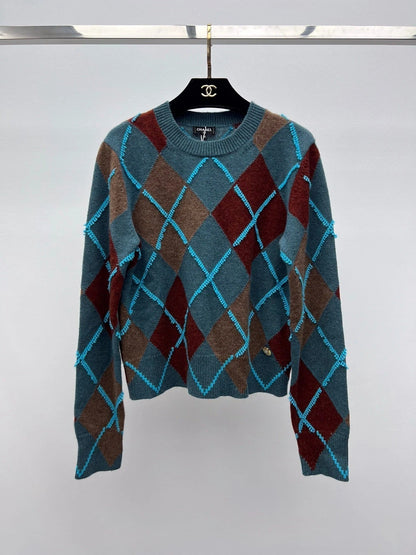 CHANEL 25S ROUND NECK SWEATER SET STYLE 254
