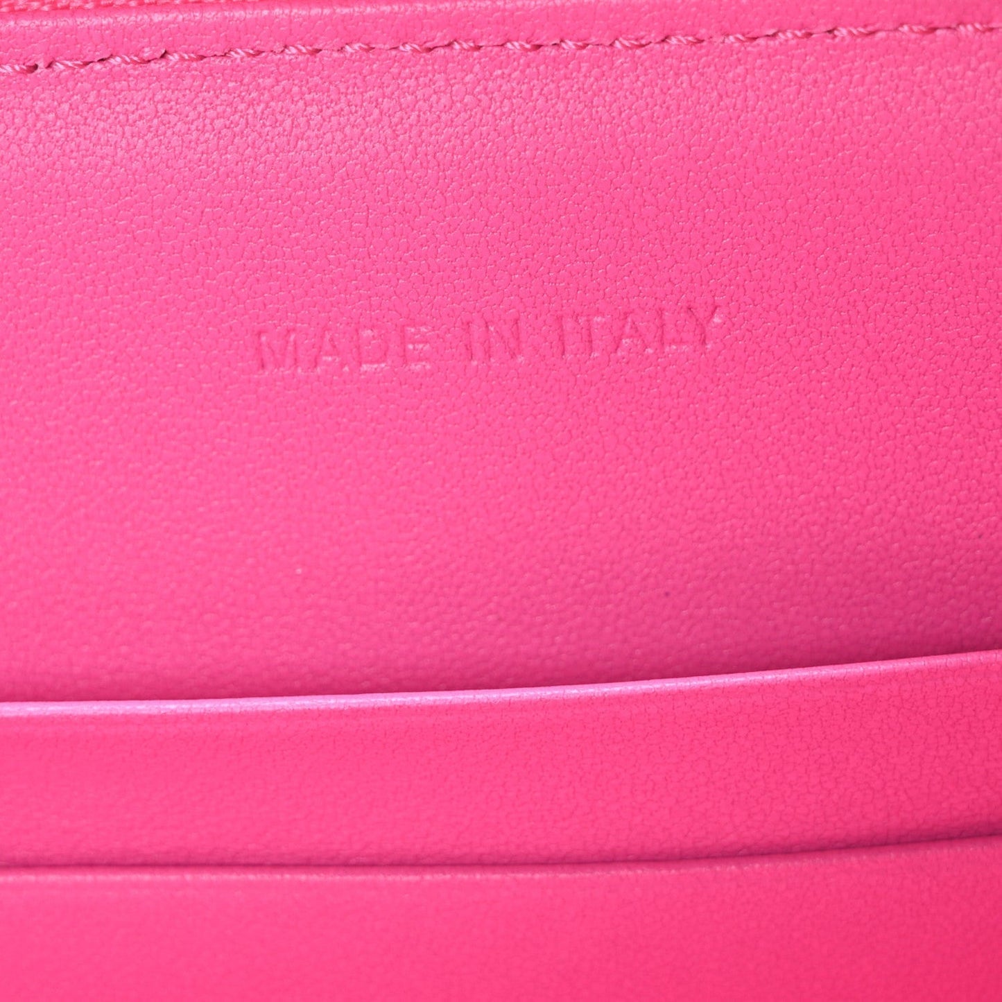 Calfskin CD Signature Oval Crossbody Camera Bag Rani Pink