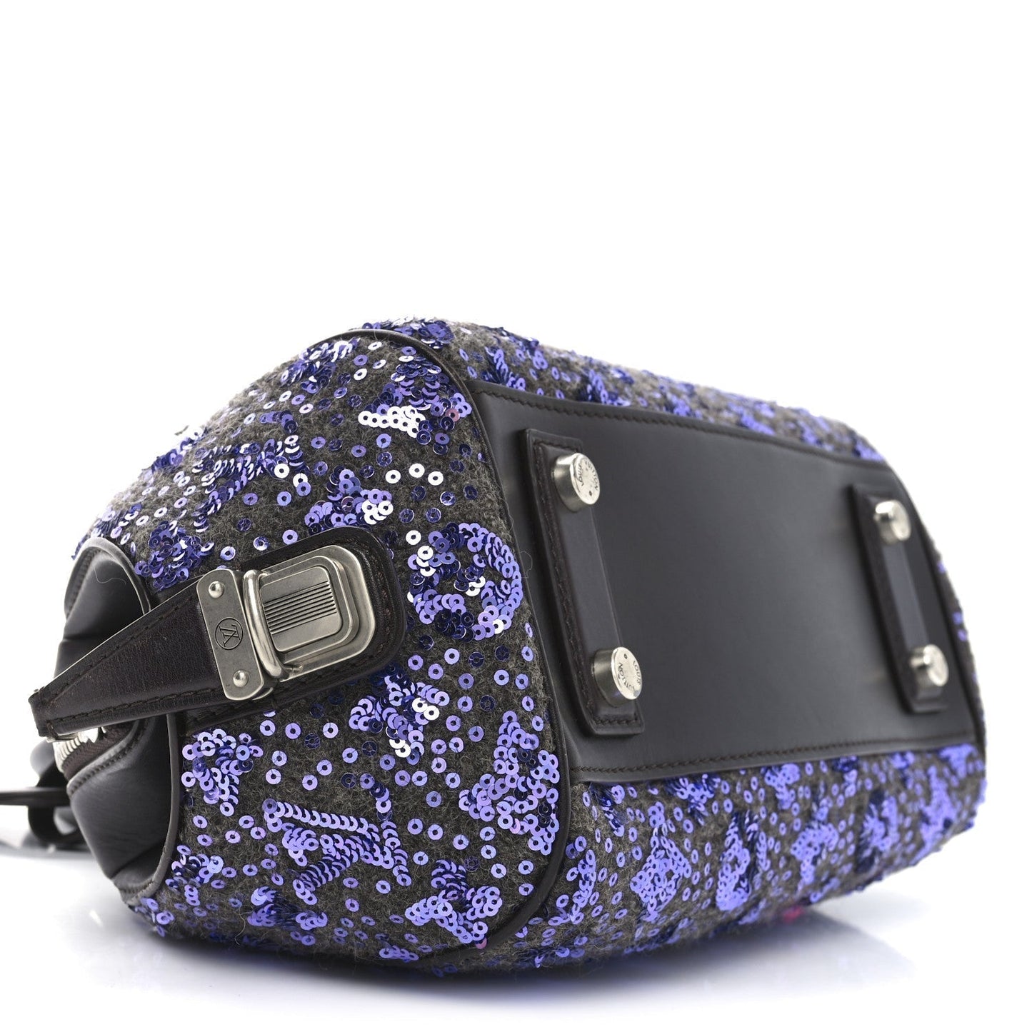 Sequin Monogram Sunshine Express Baby Purple