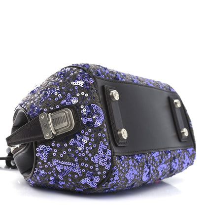 Sequin Monogram Sunshine Express Baby Purple