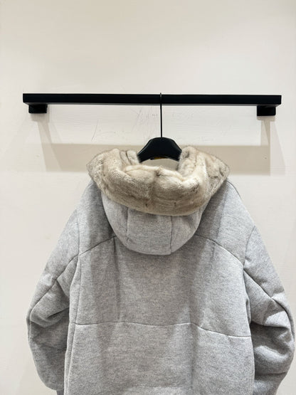 LP 25 Jacket Gray Wool Cashmere 310262
