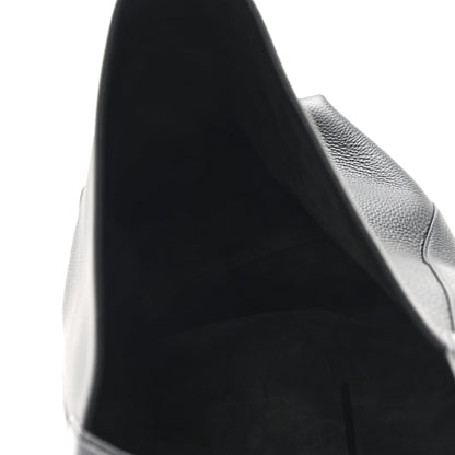 Grained Calfskin Large N/S Park Tote Black