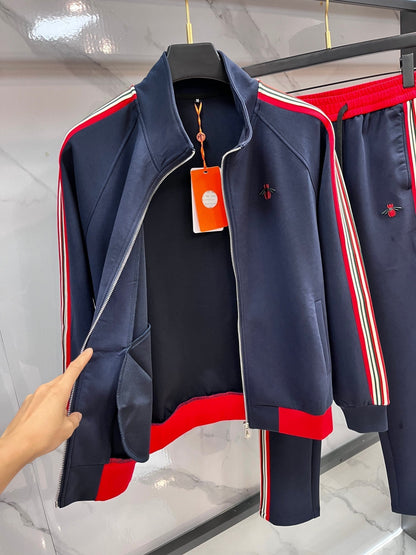 Gucci 25 Sport Long Sleeved Jacket and Pants Set 108646
