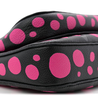 LV X YK Empreinte Multi Pochette Accessories Black Fuchsia