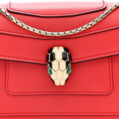 Calfskin Serpenti Forever Crossbody Bag Red