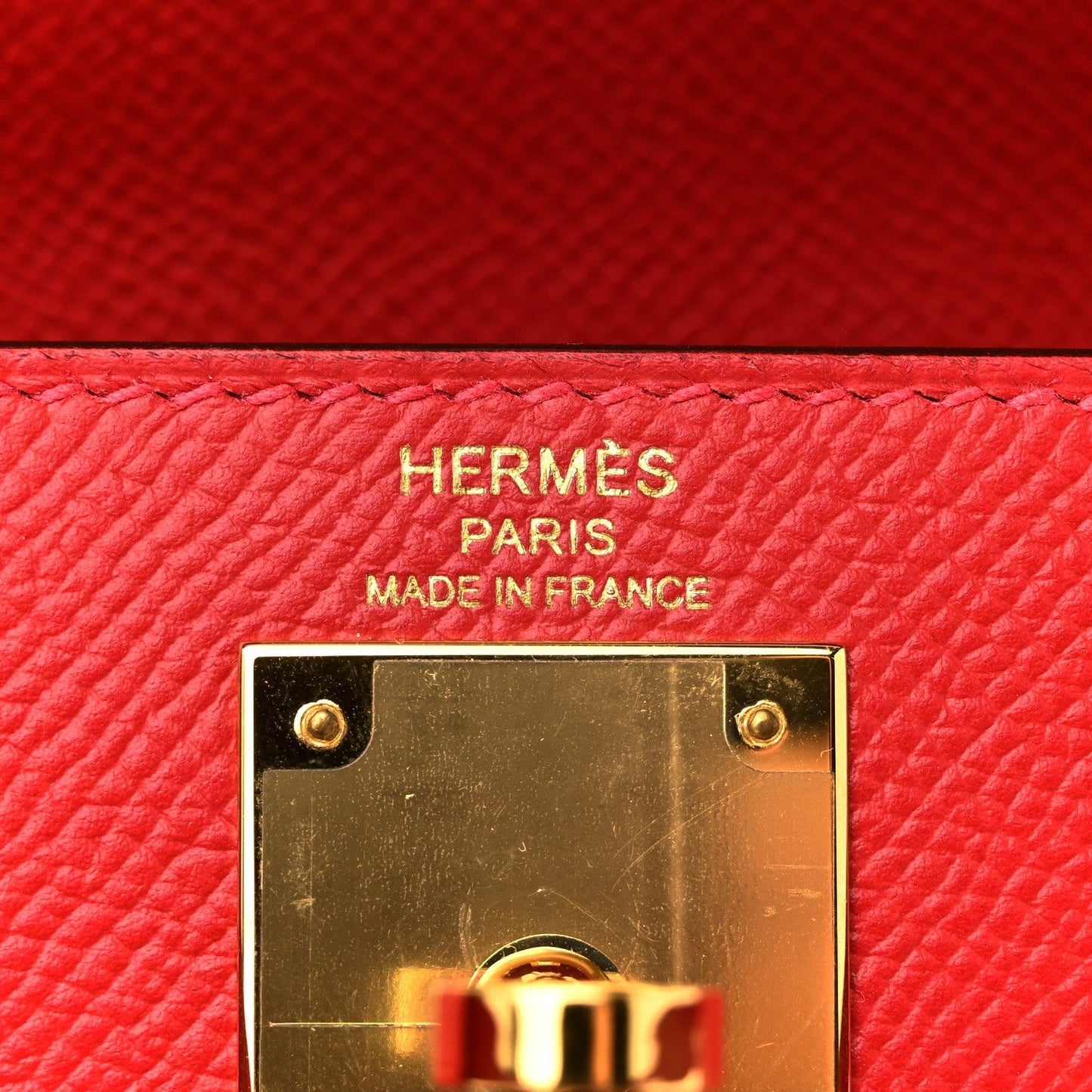 Epsom Kelly Sellier 28 Rouge Casaque