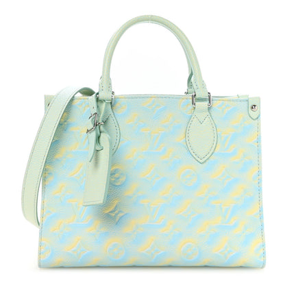 Empreinte Monogram Summer Stardust Onthego PM  Water Green