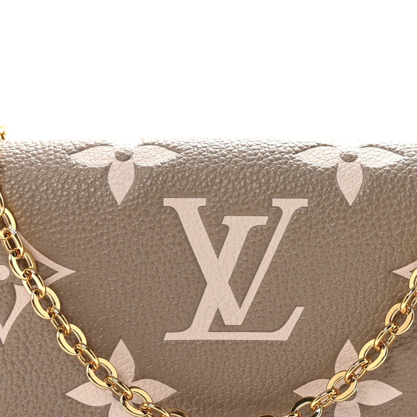 Empreinte Monogram Giant Felicie Pochette Tourterelle Creme